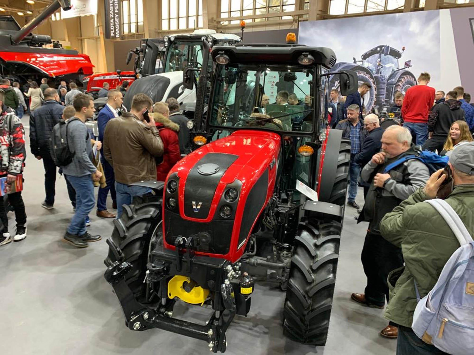 Valtra serii F, który pierwszy raz w Polsce pokazaliśmy tydzień wcześniej podczas targów TSW w Nadarzynie